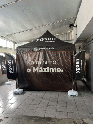 Wing banner em lona